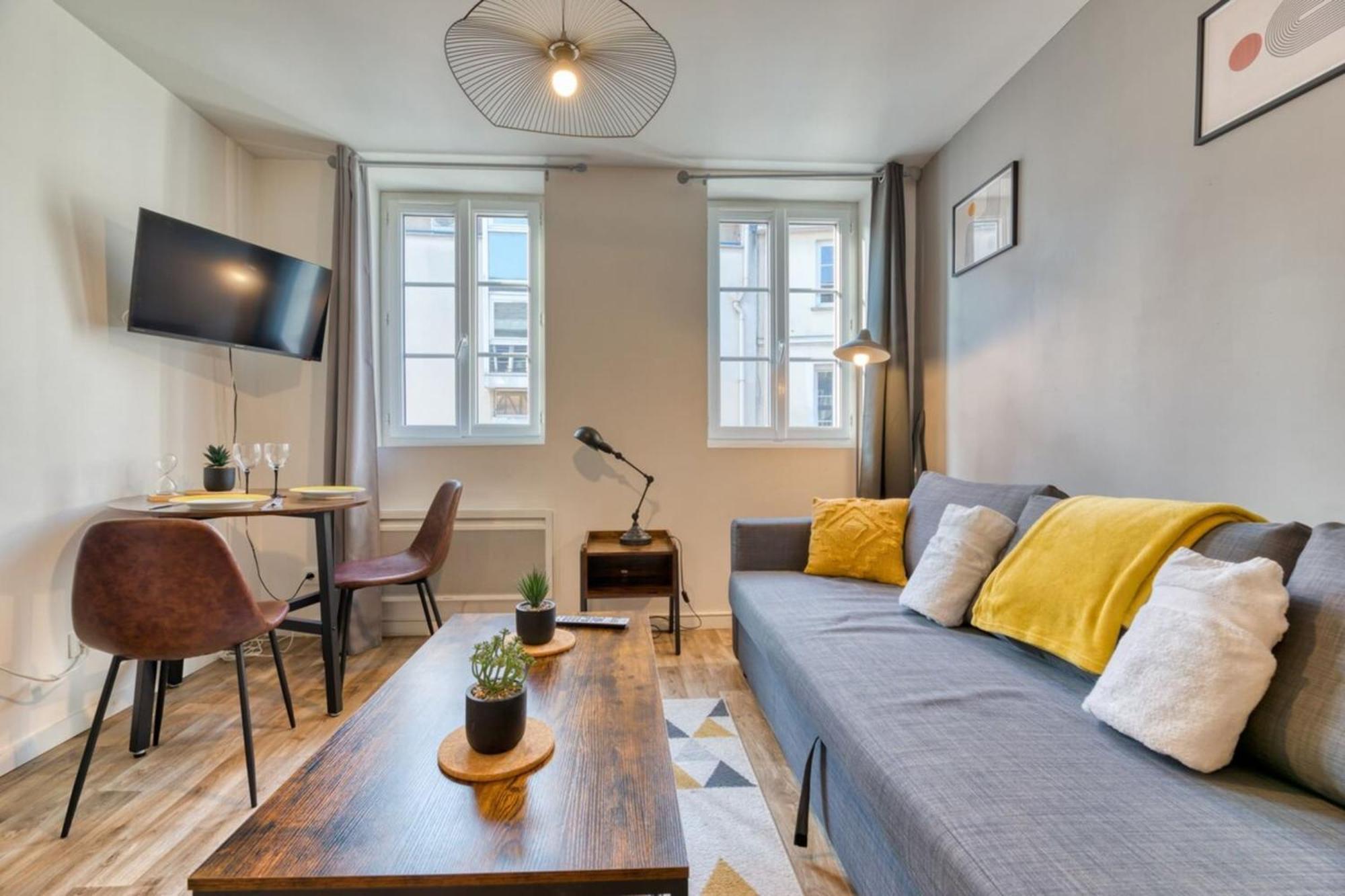 Le Remi Studio Renove Au Coeur De Rouen Luaran gambar